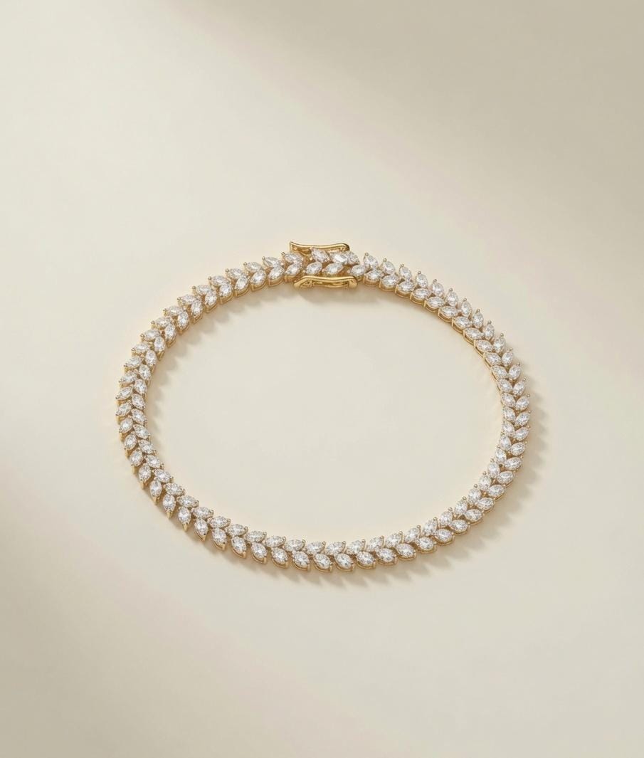 Marquise Diamond Vine Bracelet
