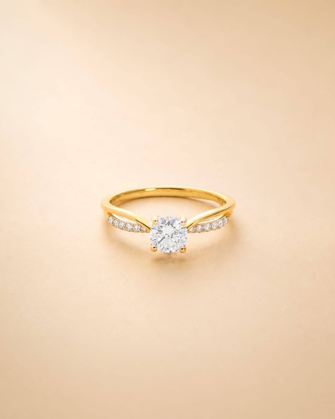 Nova Solitaire Diamond Ring