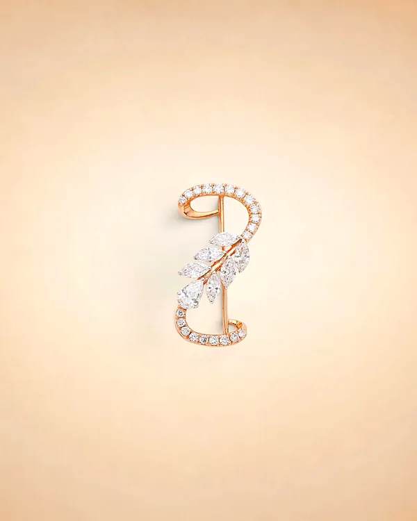 Leafy Diamond Vine Pendant