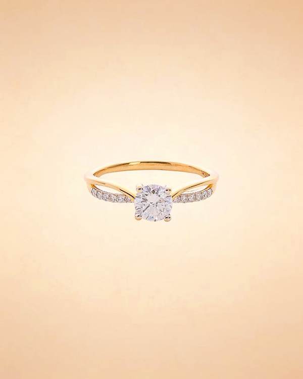 Nova Solitaire Diamond  Ring