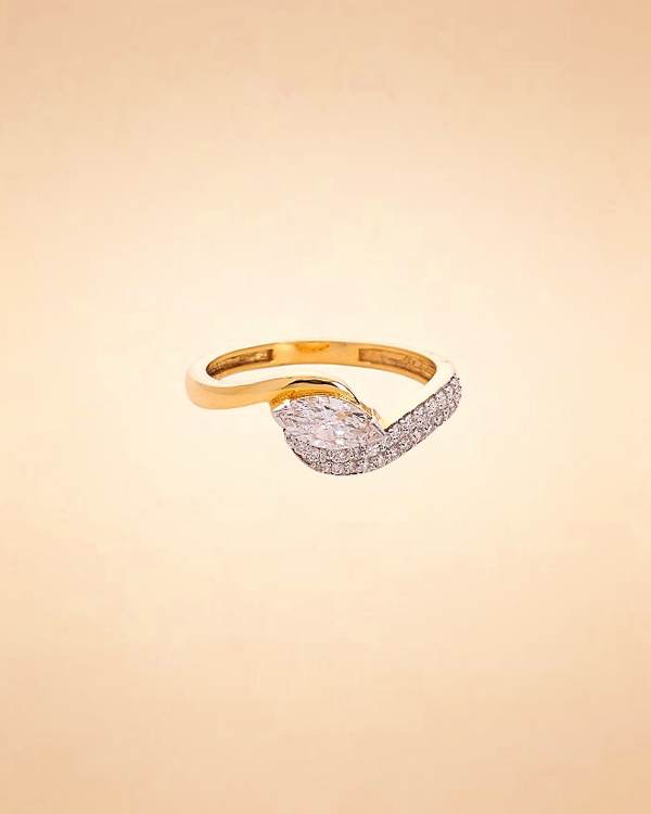 Marquise Embrace Diamond Ring
