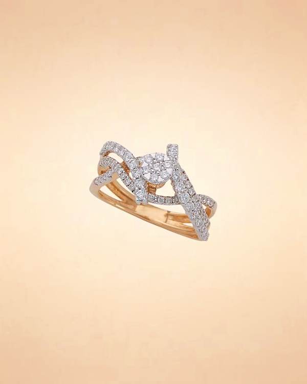 Celestial Embrace Diamond Ring